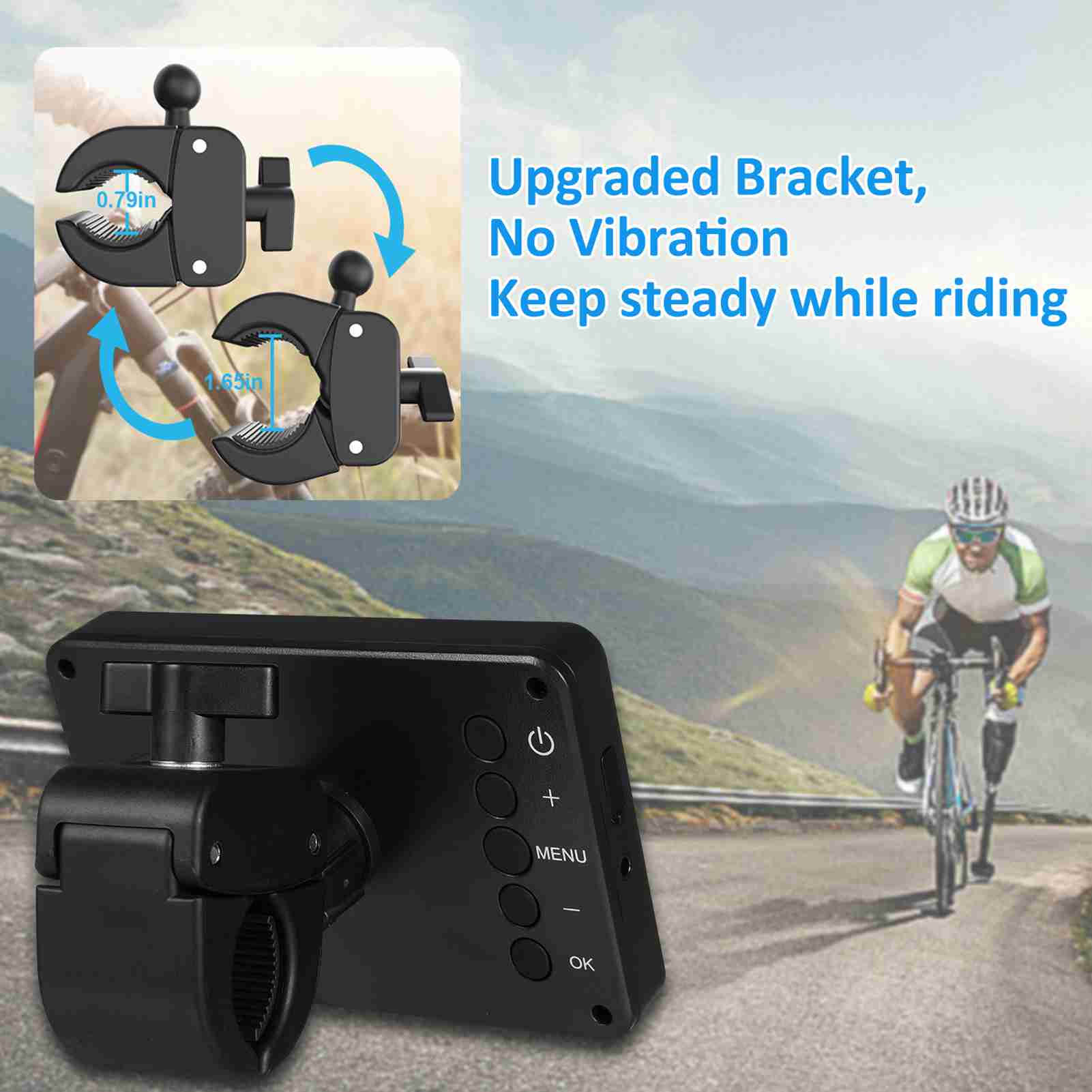 自転車リアビューカメラ 1080P 4.3インチHDディスプ - Cycle Zone のレビューと価格