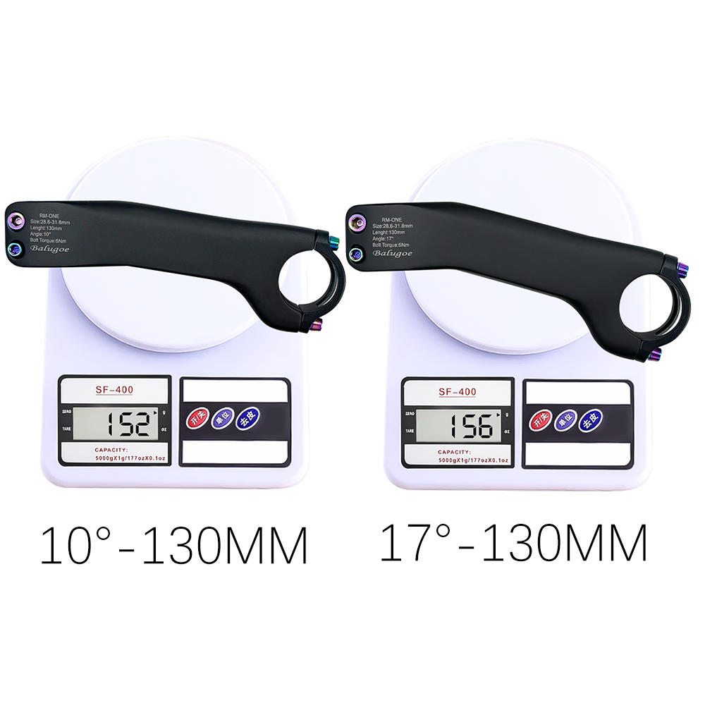 BALUGOE カーボンファイバー内部配線ロードバイクマウン - Bike Stem Riser のレビューと価格