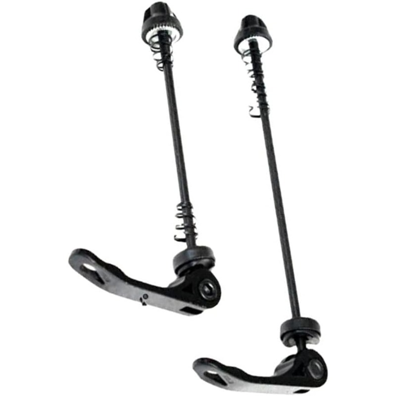 1ペア クイックリリース スキュワー 前後ホイールハブ クイ - Quick Release Skewer のレビューと価格