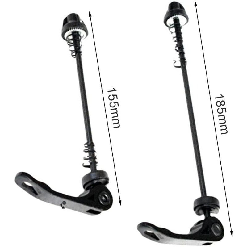 1ペア クイックリリース スキュワー 前後ホイールハブ クイ - Quick Release Skewer のレビューと価格