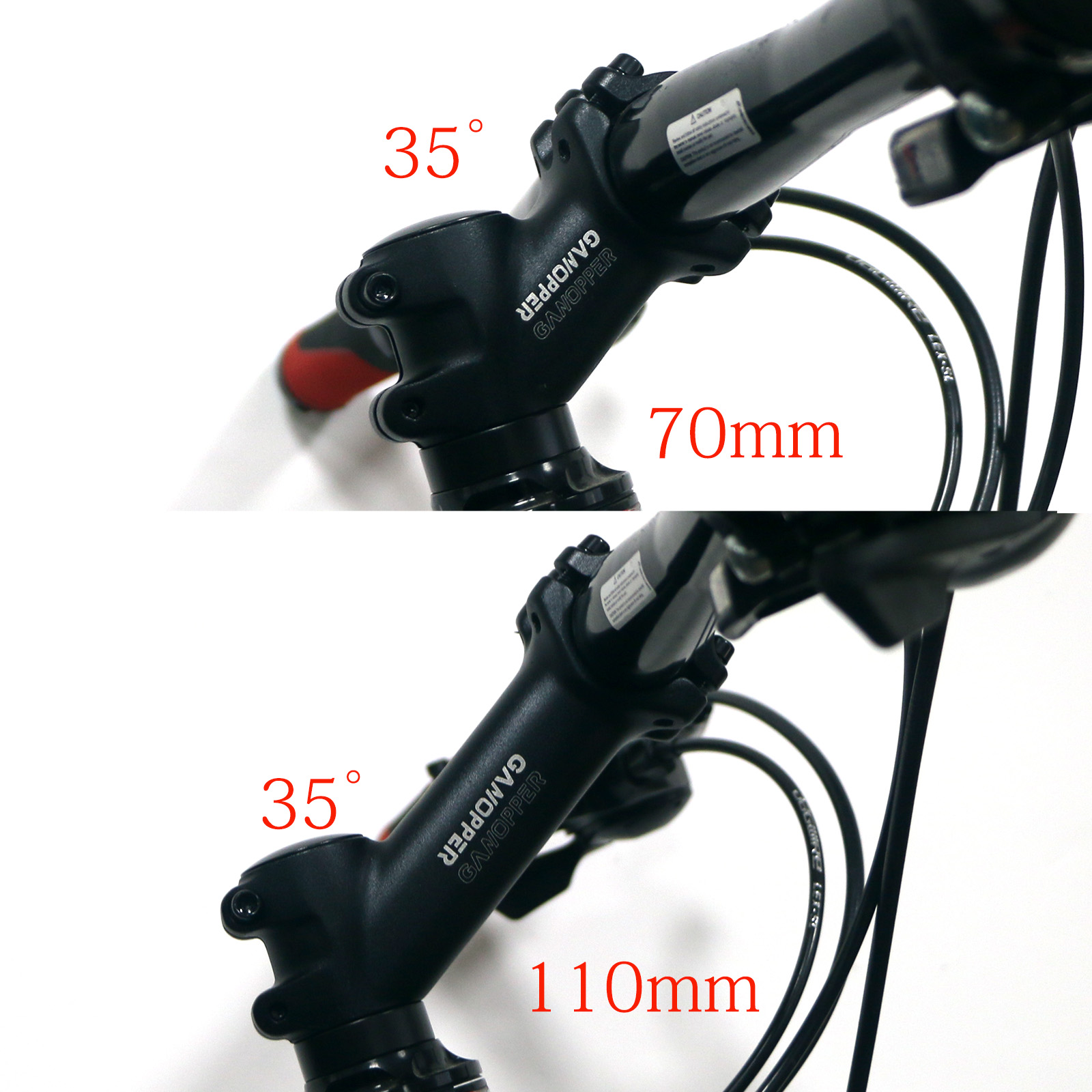 17 25 35度マウンテンバイク31.8ライザーmtb道路 - Bike Stem Riser のレビューと価格