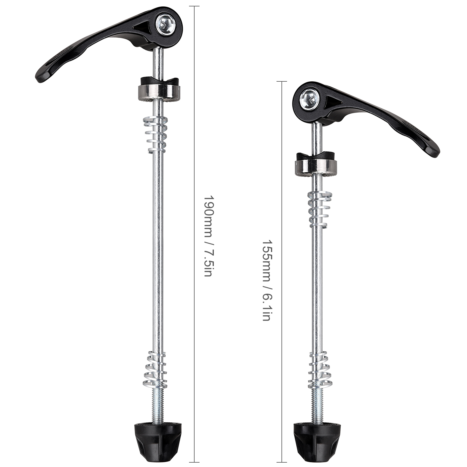 マウンテンバイクホイールアクスル,クイックリリース串,ロード - Quick Release Skewer のレビューと価格