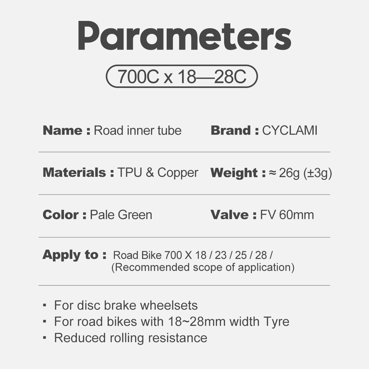 2個超軽量26グラムtpu素材バイクインナーチューブ700c - Cycling Gear Material のレビューと価格
