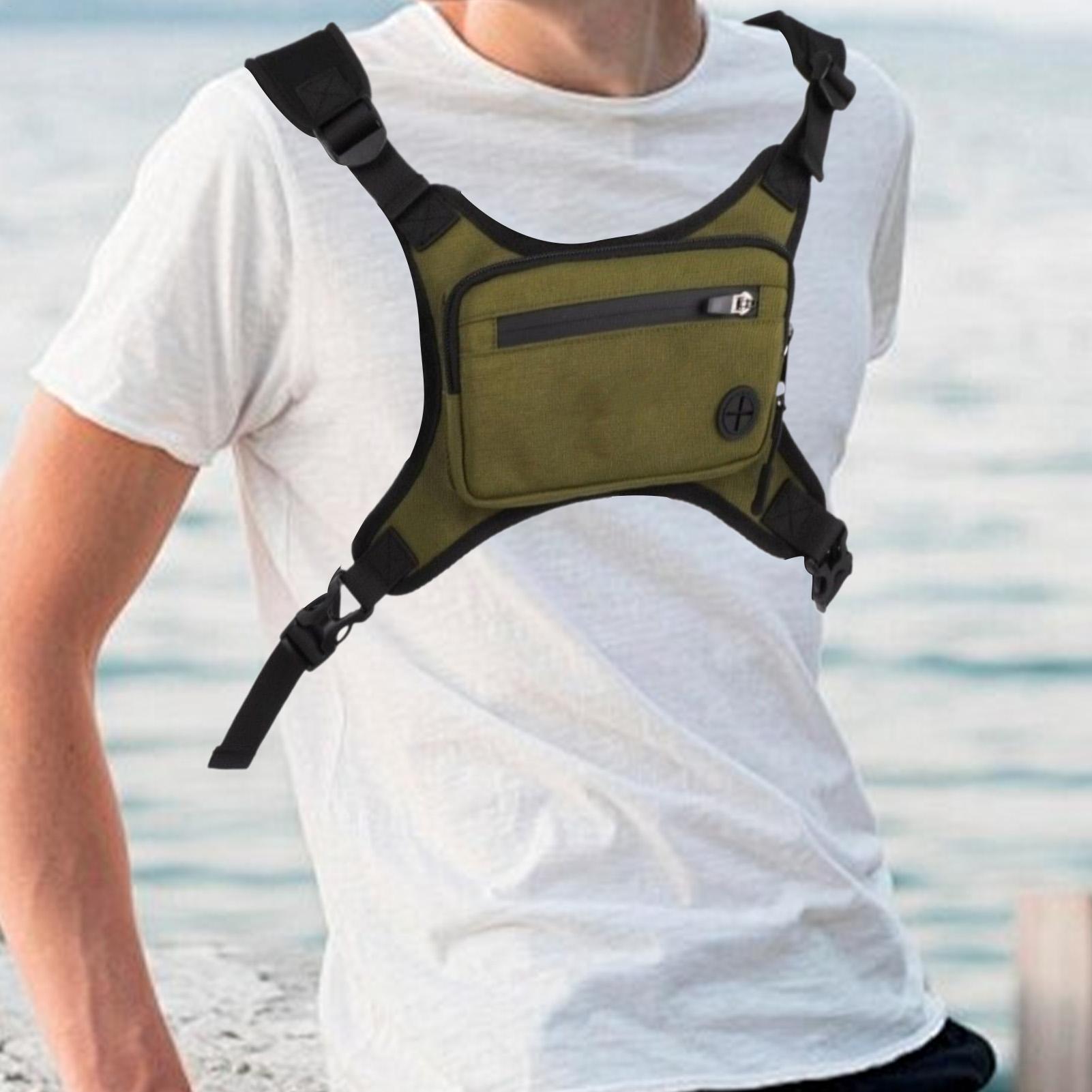ランニングチェストパック ハイキングチェストパック ランニン - Cycling Gear Pouch のレビューと価格