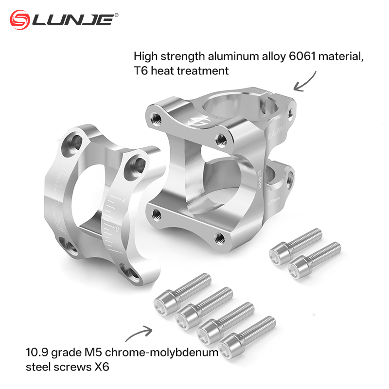 CNC 超軽量自転車ステム 31.8x35mm MTB ロー - Bike Stem Riser のレビューと価格