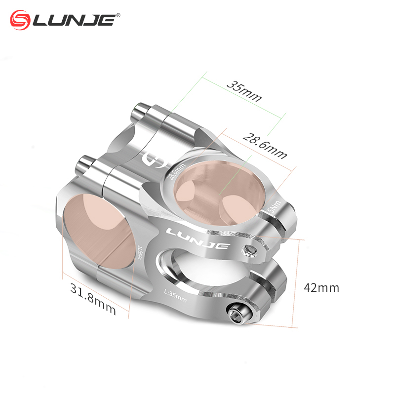 CNC 超軽量自転車ステム 31.8x35mm MTB ロー - Bike Stem Riser のレビューと価格