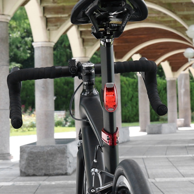 ROCKBROS 自転車リアライト自転車警告テールライトサイ - Cycling Gear Organizer のレビューと価格