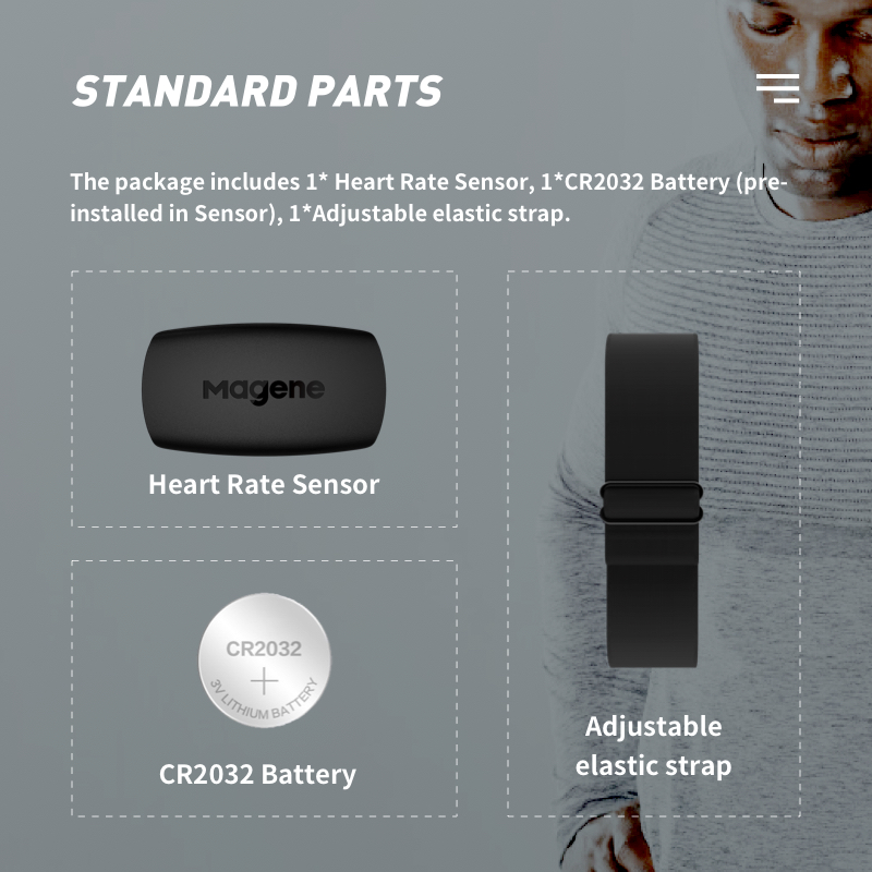 Magene 新モデル H64 Bluetooth4.0 A - Cycling Heart Rate Monitor のレビューと価格