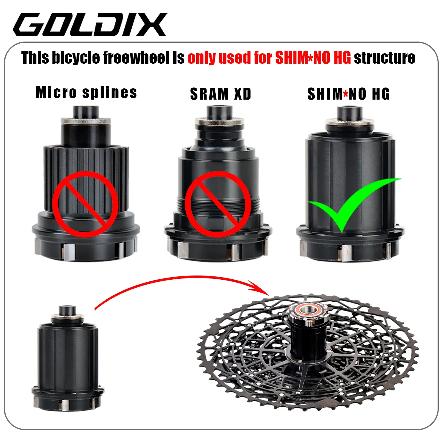 GOLDIX 13 スピード超軽量自転車カセット MTB フ - Cycling Gear Material のレビューと価格
