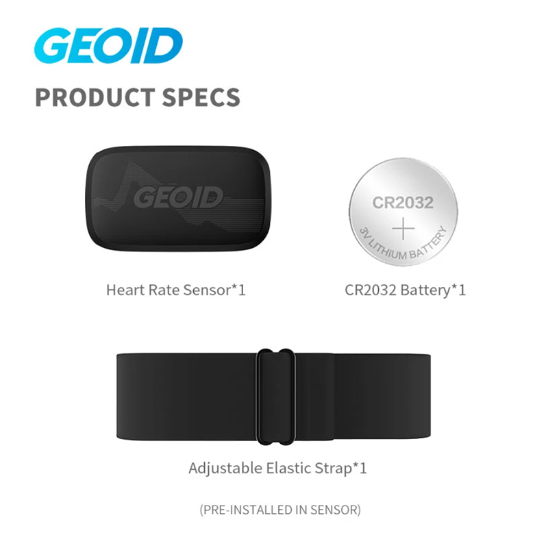 GEOID HS500 心拍数ストラップセンサーサイクリング - Cycling Heart Rate Monitor のレビューと価格