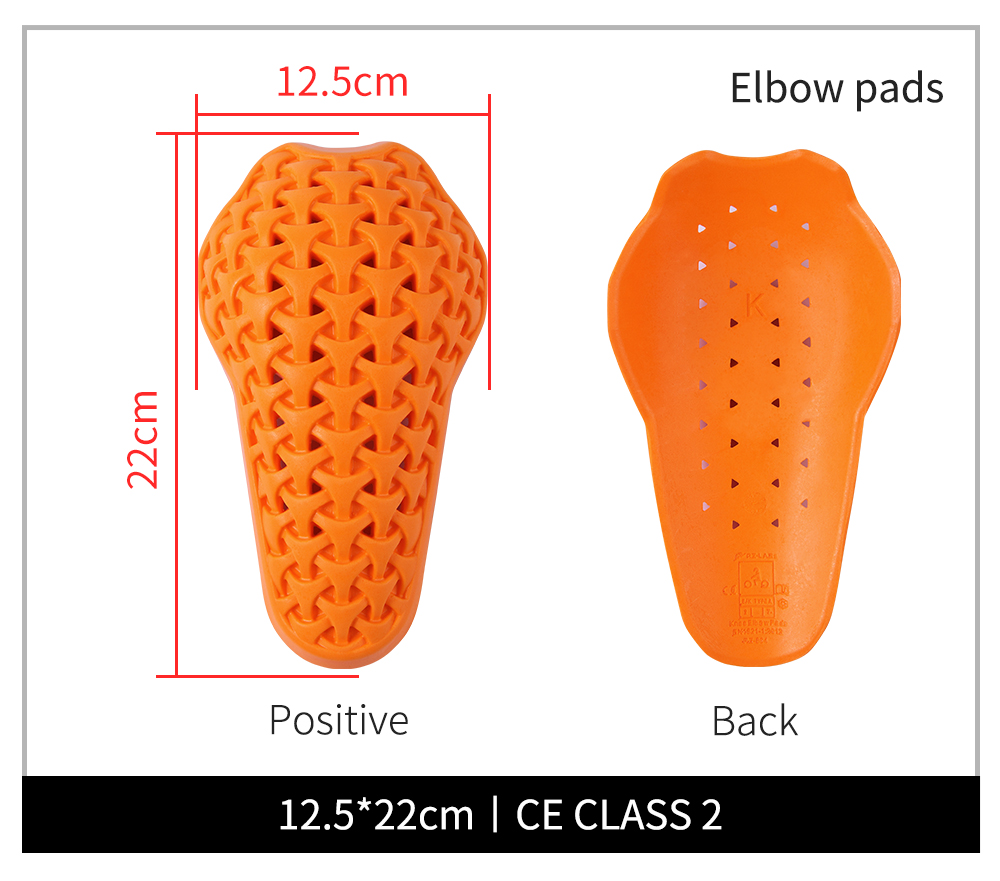 WOSAWE オートバイジャケットライニングプロテクターパッ - Cycling Protective Gear のレビューと価格