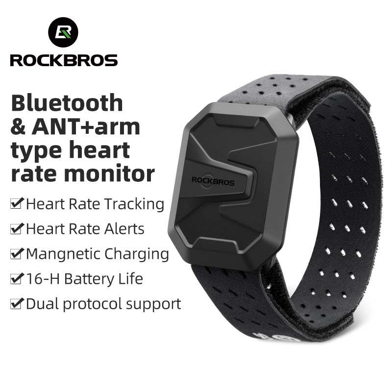 ROCKBROS サイクリング心拍数センサーバンド Blue - Cycling Heart Rate Monitor のレビューと価格