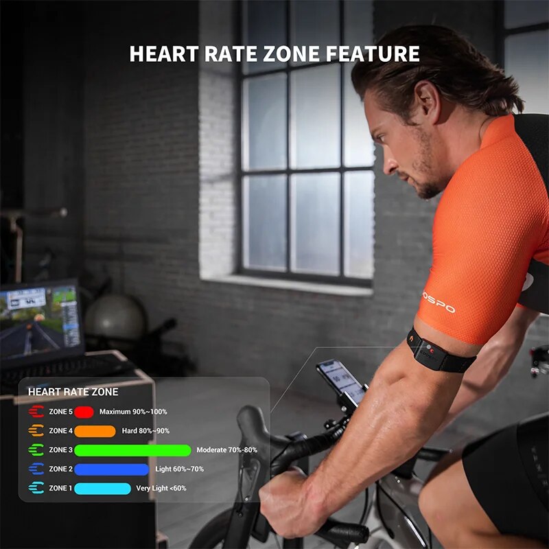 COOSPO HW9 アームバンド心拍数モニター HR ゾー - Cycling Heart Rate Monitor のレビューと価格