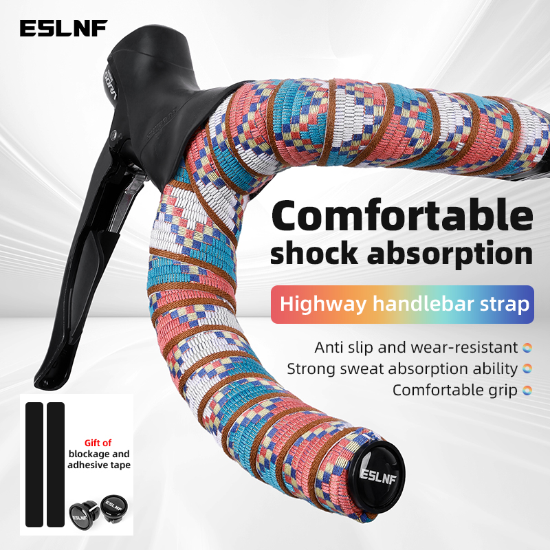 ESLNF高弾性コットンバイクハンドルバーテープ滑り止め衝撃 - Bike Handlebar Tape のレビューと価格