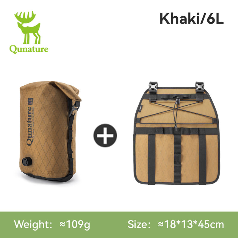 Qunature 6/12L バイクパッキングバッグ 完全防 - Cycling Gear Organizer のレビューと価格