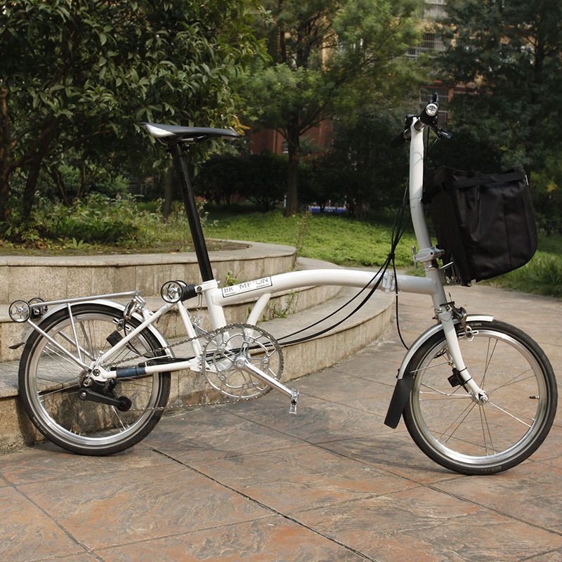 ブロプトン用ラゲッジキャリア,折りたたみ式バイクリアラック, - Bike Cargo Rack のレビューと価格