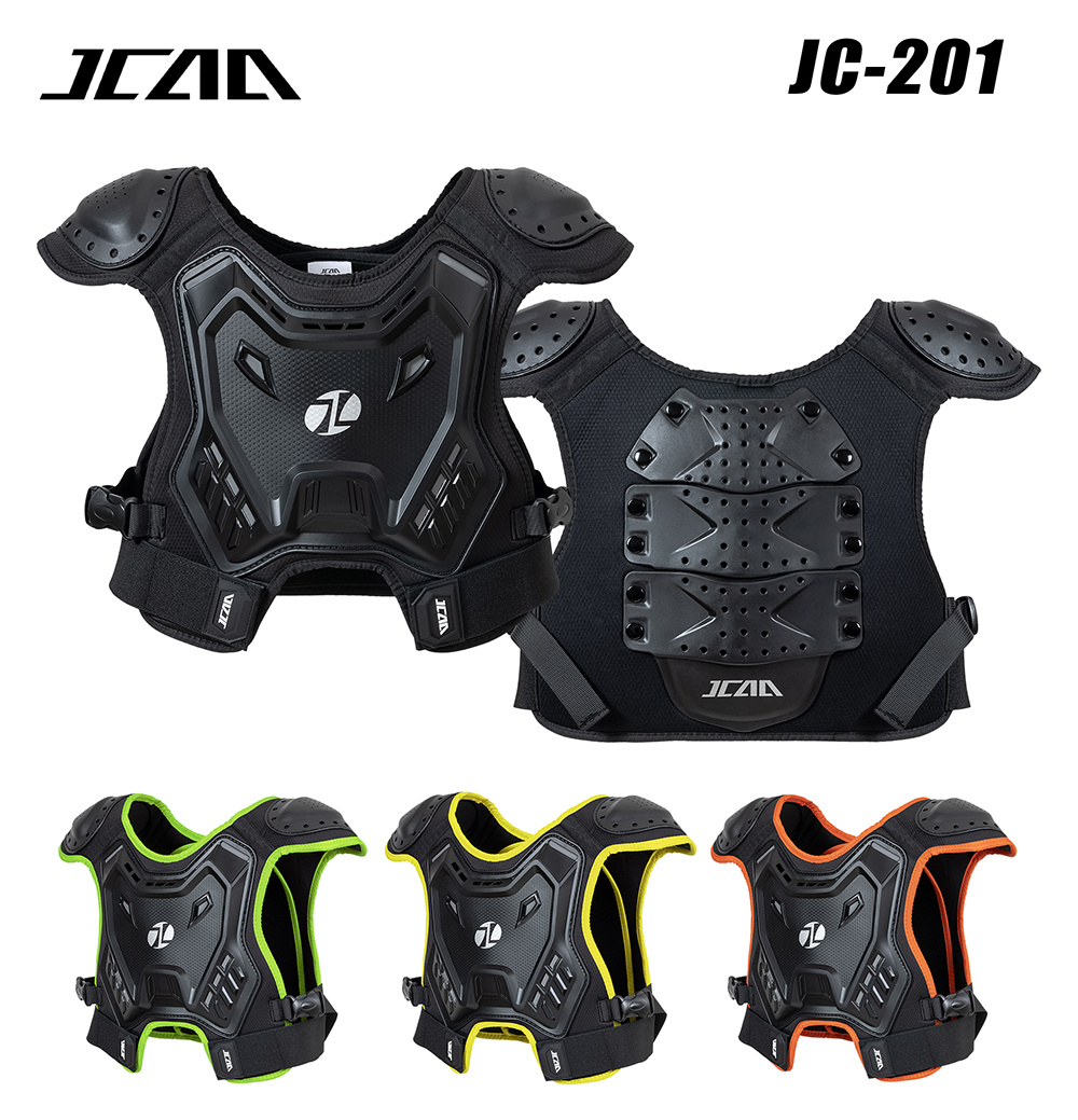 子供用モトクロスボディアーマー保護ベストDH ATVダートバ - Cycling Protective Gear のレビューと価格