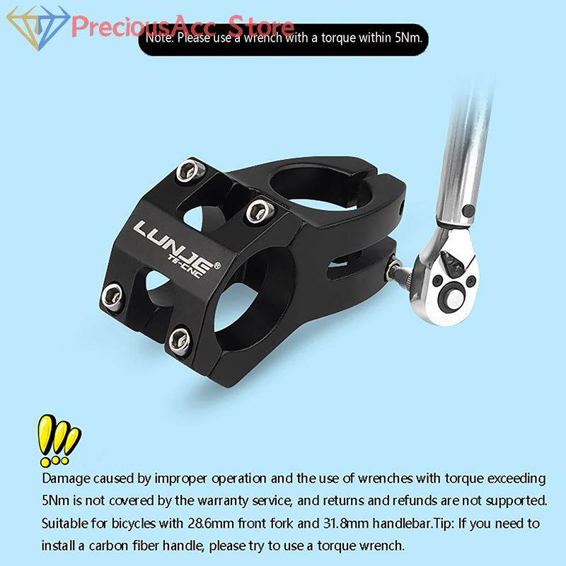 自転車ハンドルバーステム パワーショート 45MM マウンテ - Bike Stem Riser のレビューと価格