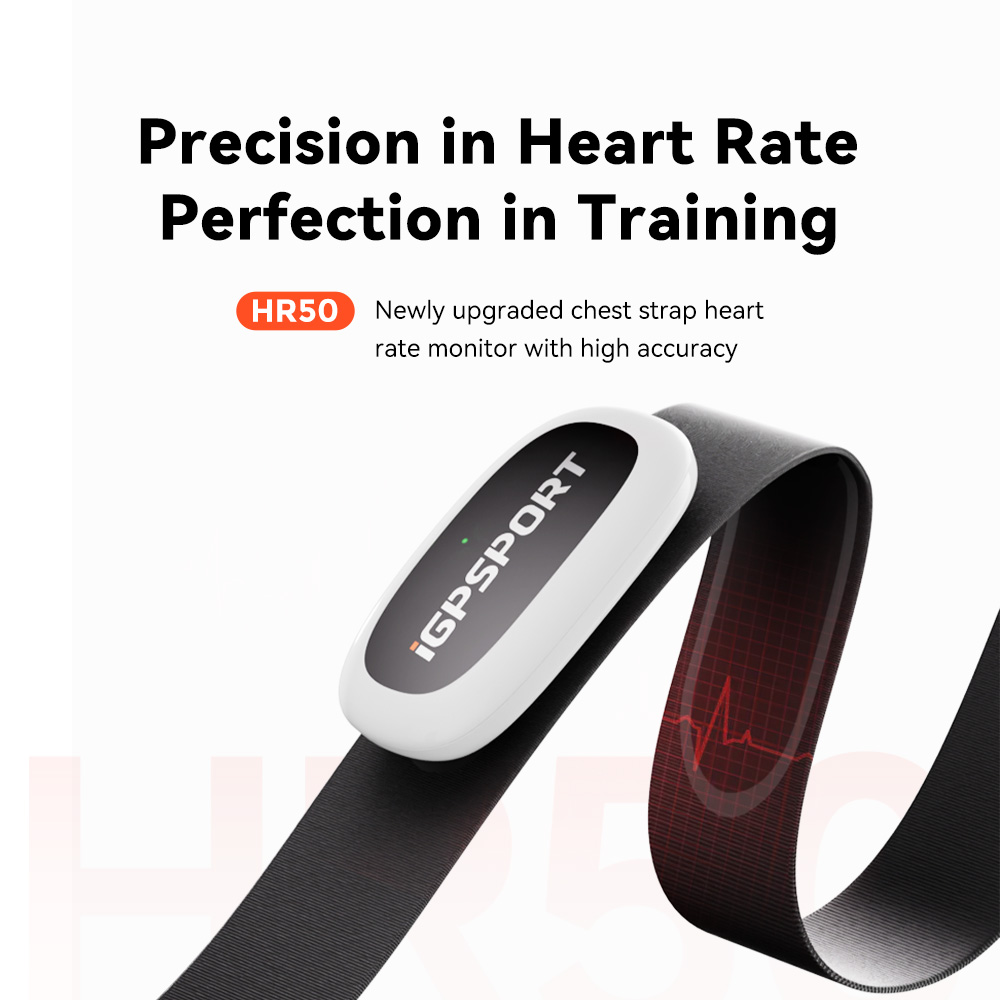 iGPSPORT HR50 チェストハートレートモニター M - Cycling Heart Rate Monitor のレビューと価格