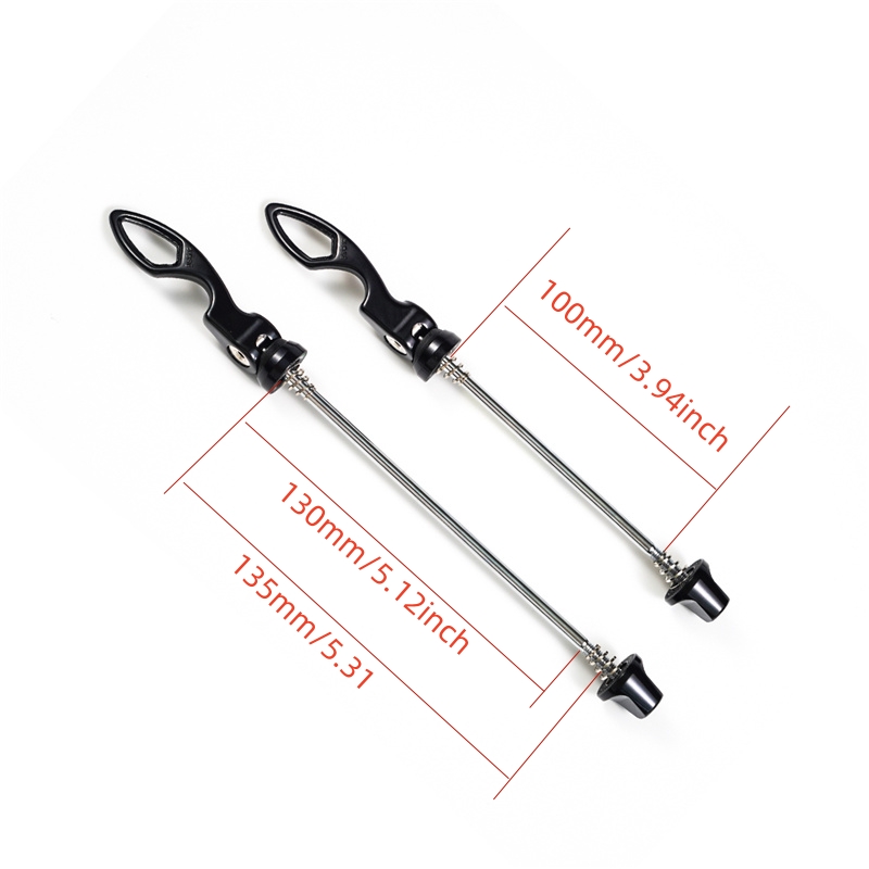CNCクイックリリーススキュワーセット フロント/リアハブホ - Quick Release Skewer のレビューと価格