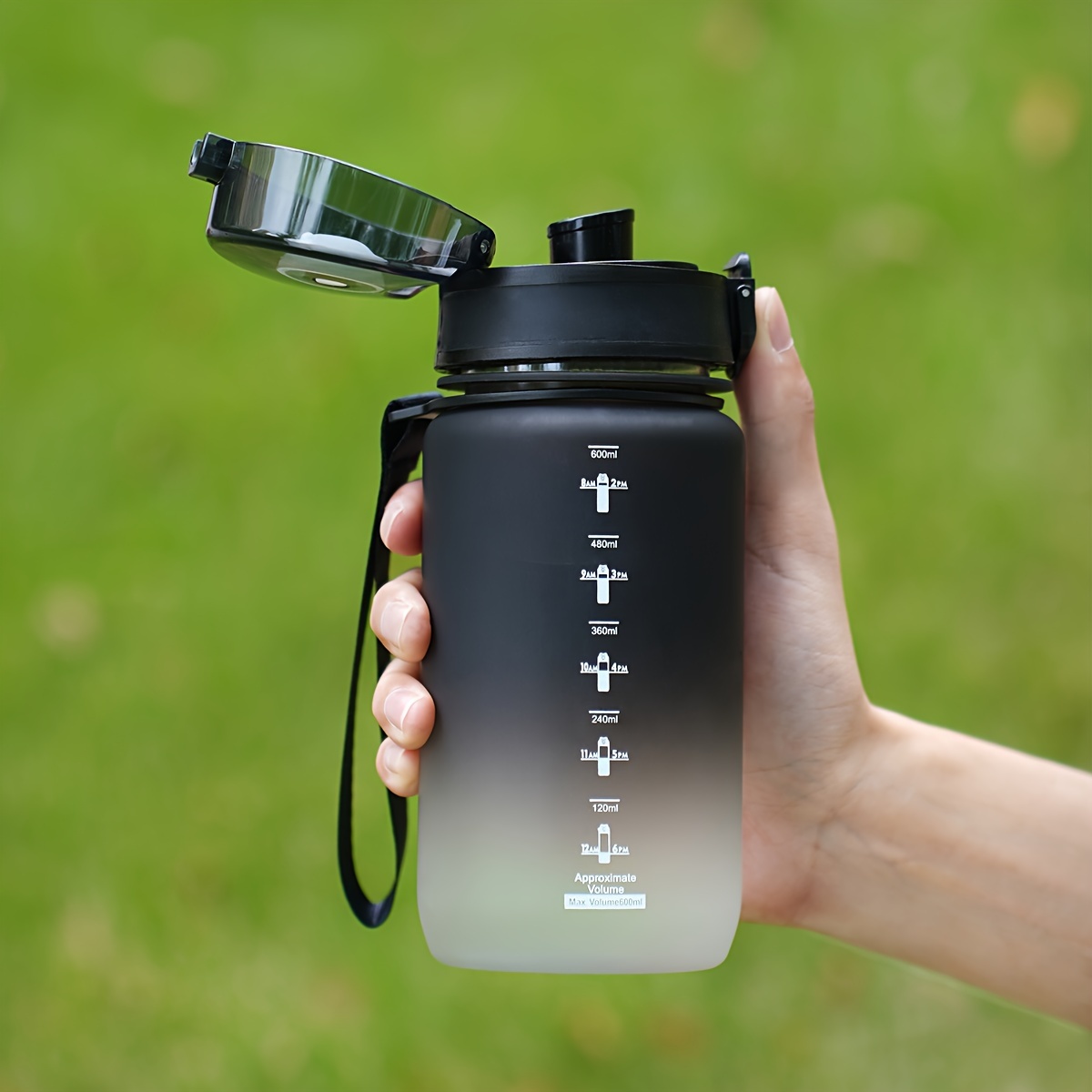 600ml グラデーションスポーツウォーターボトル（タイムマ - Cycling Gear Material のレビューと価格