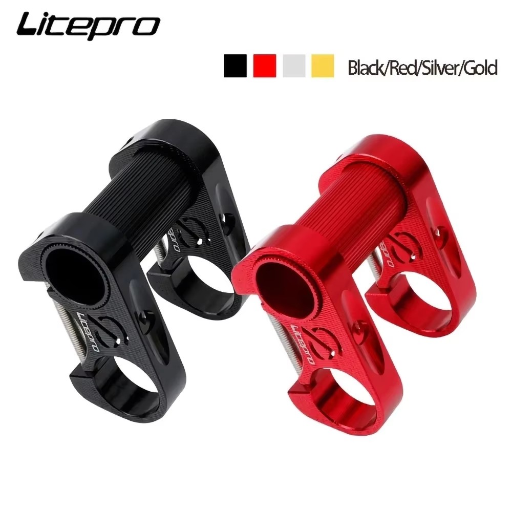 S95-折りたたみ式自転車ハンドルバー,ダブルステム,超軽量 - Bike Stem Riser のレビューと価格