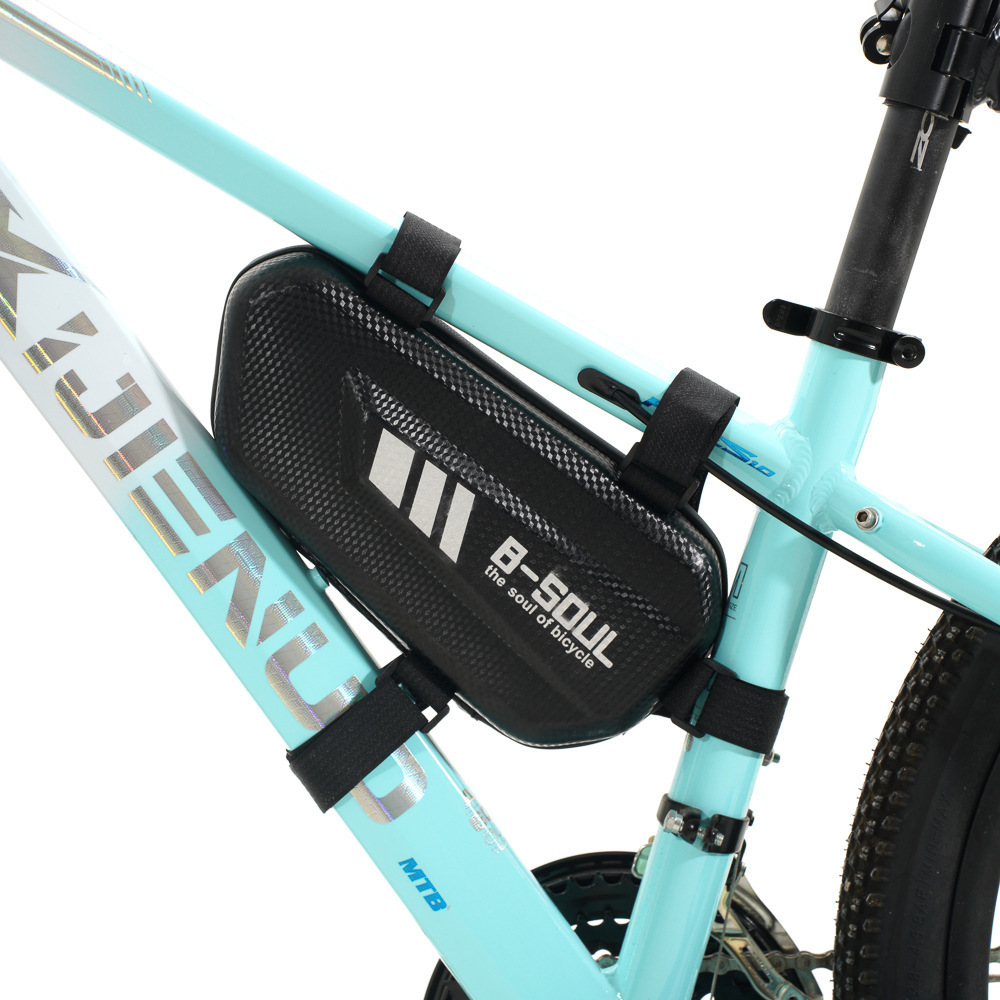 自転車用ハードシェル三角バッグ 防水バイクバンパーサイドパッ - Cycling Gear Pouch のレビューと価格