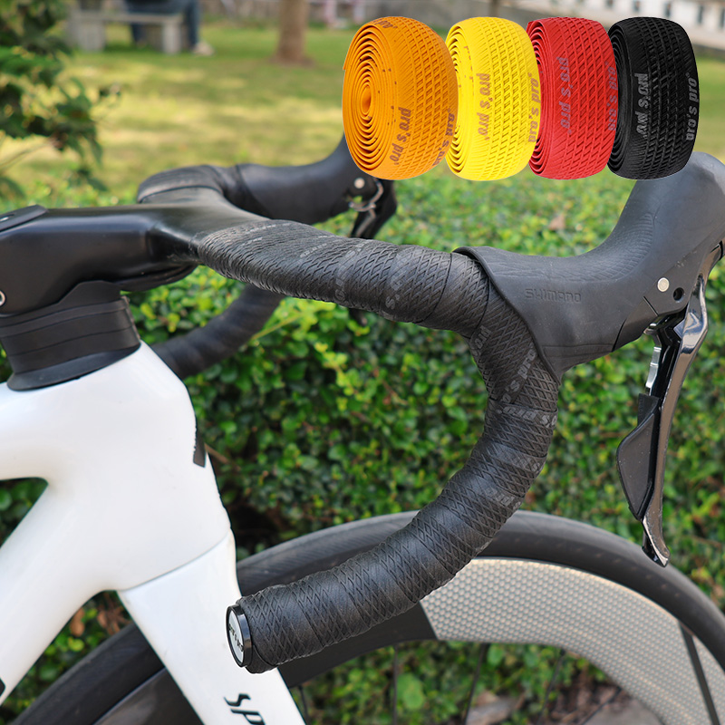 純シリコン自転車ハンドルバーテープ ロードバイクハンドルバー - Bike Handlebar Tape のレビューと価格