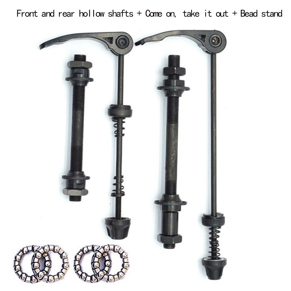 1 セット MTB バイクアクスルフロントリアクイックリリー - Quick Release Skewer のレビューと価格