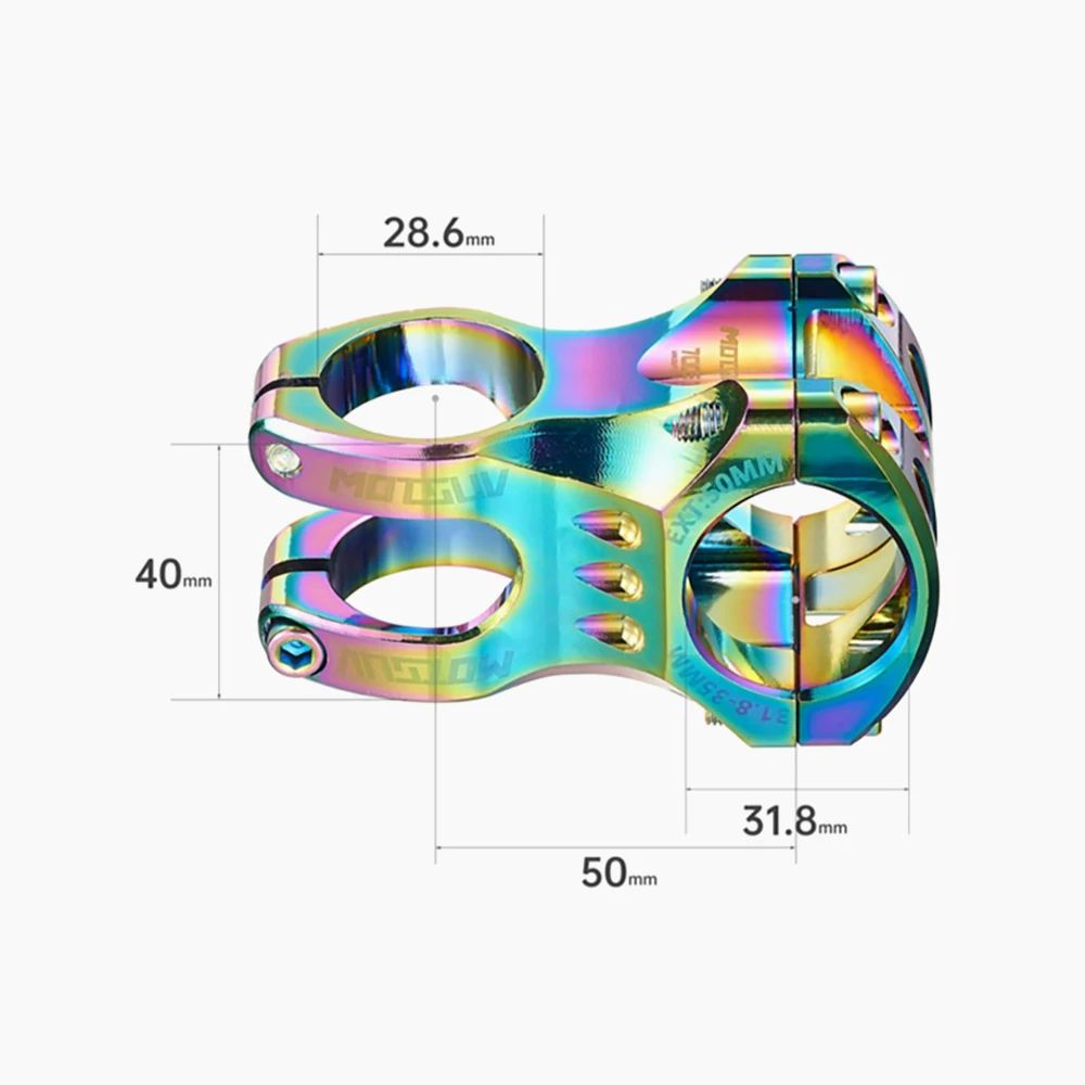 マウンテンバイクとロードバイク用の調整可能なバー,35mm, - Bike Stem Riser のレビューと価格