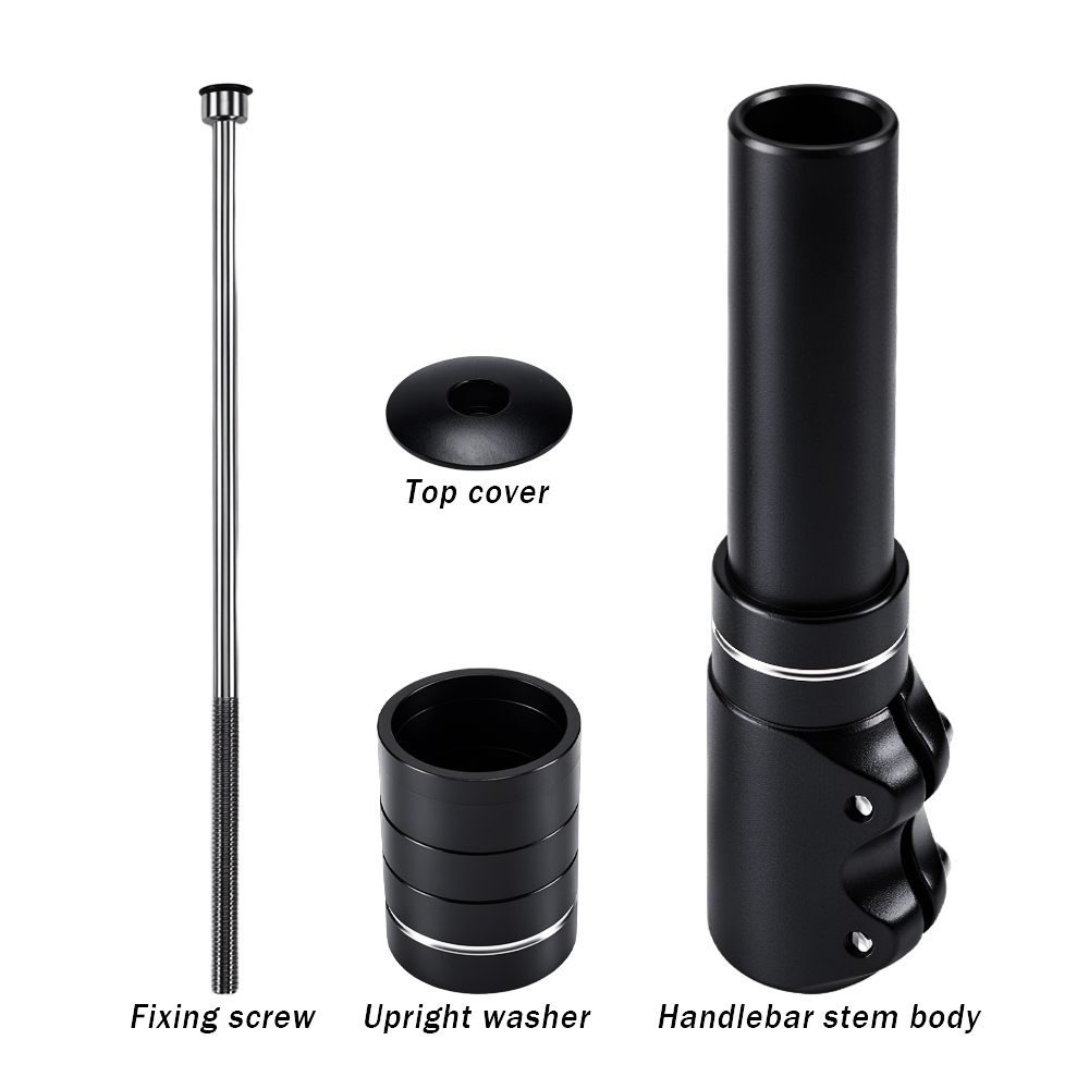 バイクステムフォークエクステンダーハンドルバー高さ延長ライザ - Bike Stem Riser のレビューと価格