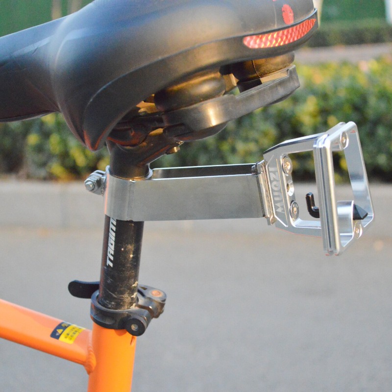 軽量自転車豚鼻変換フレームステンレス鋼一体型頑丈耐久性自転車 - Bike Cargo Rack のレビューと価格
